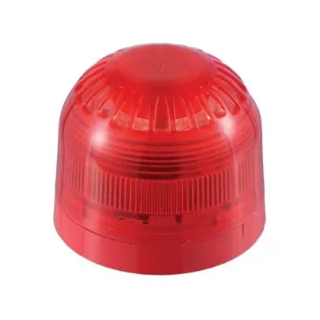 Klaxon IP21, IP65 Rated Red Lens for use with Sonos Sounder Beacons 17-60 V - PSC-0054 product image