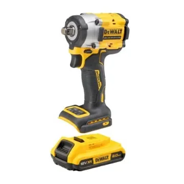 DeWALT 1/2 in 18V, 2Ah Impact Wrench, Euro Plug - DCF921D2T-QW product image