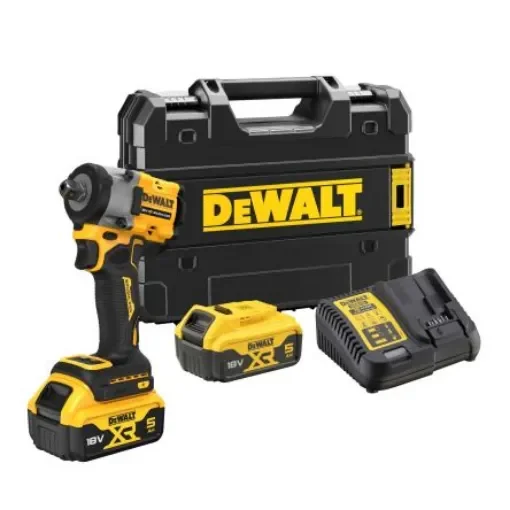 DeWALT 1/2 in 18V, 5Ah Impact Wrench, Euro Plug - DCF922P2T-QW product image