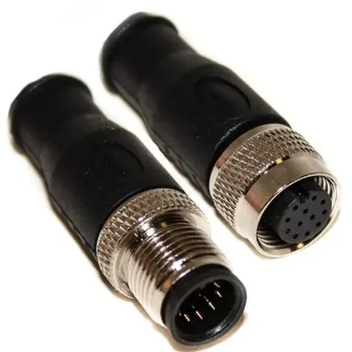Mueller Electric Straight Male M12 to Female M12 Sensor Actuator Cable, 3m - BU-1402551 product image