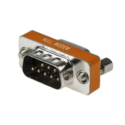 RS PRO D Sub Adapter Male 9 Way D-Sub to Female 9 Way D-Sub - 2430374 product image