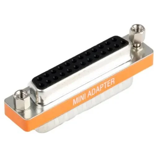 RS PRO D Sub Adapter Male 25 Way D-Sub to Female 25 Way D-Sub - 2430380 product image