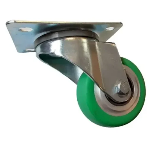Guitel Hervieu Swivel Castor Wheel, 180kg Capacity, 80mm Wheel - EP4BA080-215B product image