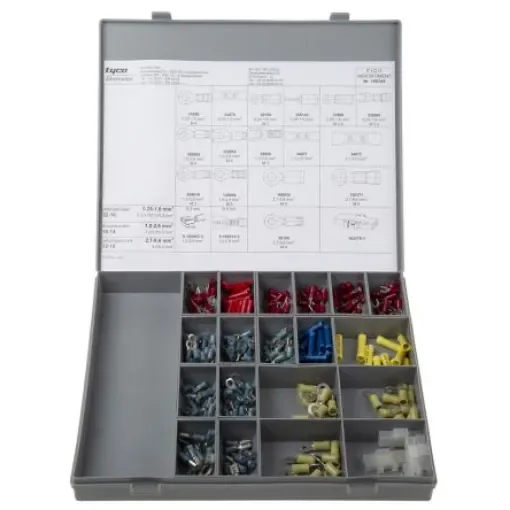 TE Connectivity PIDG Introduction Service PIDG Splices/Terminals, Plasti-Grip Terminals Crimp terminal Kit - 165346 product image
