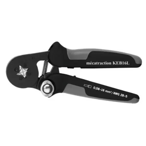 MECATRACTION KEB Hand Crimp Tool for Wire Ferrules - KEB16L product image