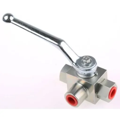 RS PRO Steel Hydraulic Ball Valve G 1/4 - 2431793 product image