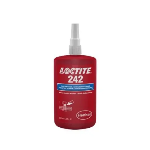 Loctite Loctite 242 Blue Threadlocking Adhesive, 250 ml - LOCTITE 242 BO 250ML EGFD product image