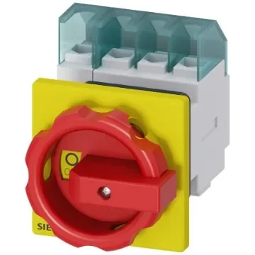 Siemens Switch Disconnector, 4 Pole, 25A Max Current, 25A Fuse Current - 3LD2154-1TL53 product image