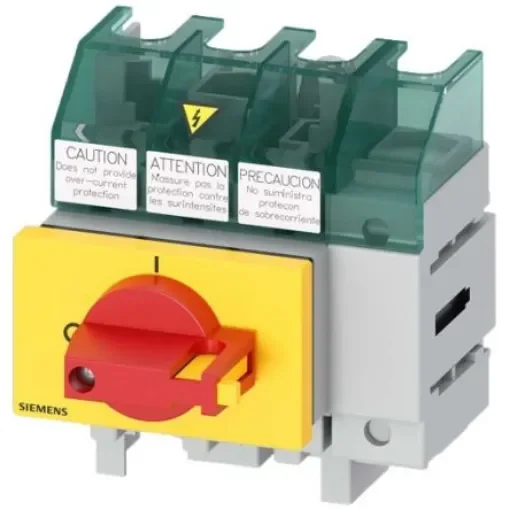 Siemens Switch Disconnector, 4 Pole, 32A Max Current, 32A Fuse Current - 3LD5000-0TL13 product image
