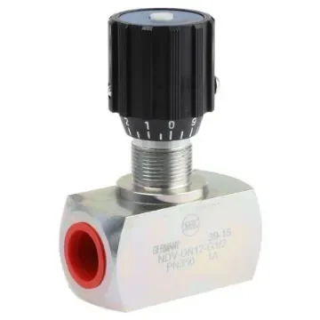 RS PRO Inline Mounting Hydraulic Flow Control Valve, G 1/2, 350bar, 140L/min - 2435543 product image