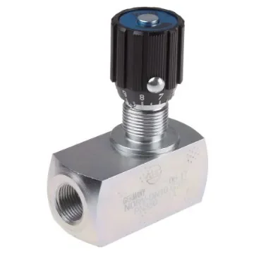 RS PRO Inline Mounting Hydraulic Flow Control Valve, G 3/8, 350bar, 75L/min - 2435587 product image