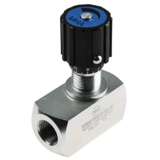RS PRO Inline Mounting Hydraulic Flow Control Valve, G 1/2, 350bar, 140L/min - 2435593 product image