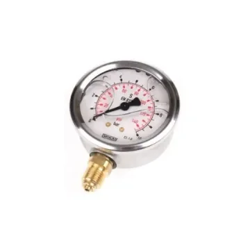 WIKA G 3/8 Analogue Pressure Gauge 10bar Bottom Entry 100mm Outside Diameter - 7075571 product image