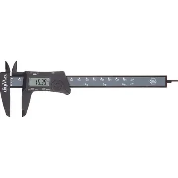 Wiha 150mm, 6in Digital Caliper, Imperial, Metric - 29422 product image