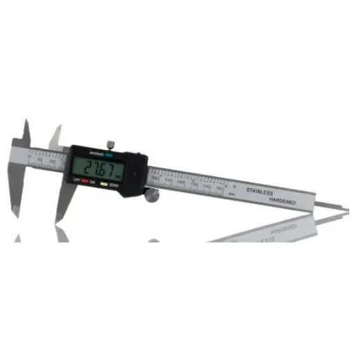 RS PRO 150mm, 6in Digital Caliper 0.0005 in, 0.01 mm Resolution, Imperial, Metric - 2436615 product image