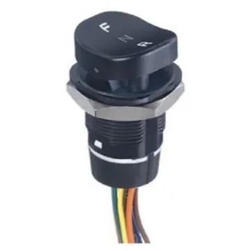 APEM Illuminated SPDT, (On)-Off-(On) Rocker Switch Panel Mount - FNRCM4FSS2N2X09XXX10 product image