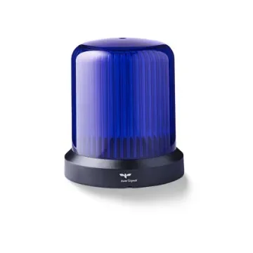 AUER Signal RDMHP Series Blue Dimming, Flashing, Pulsating, Rotating, Steady, Strobe Beacon, 12 V dc, Horizontal, Tube - 850525004 product image