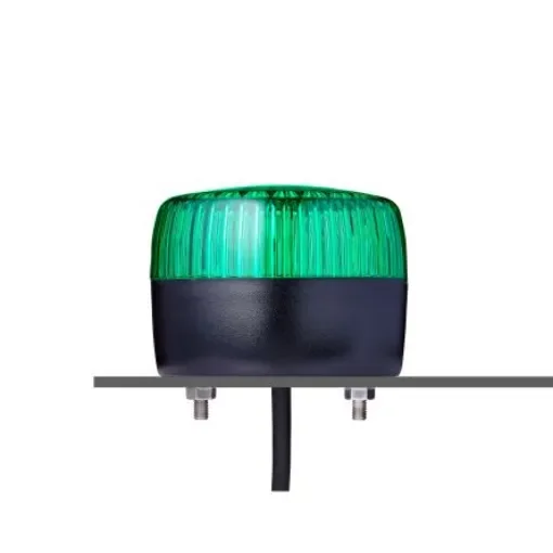 AUER Signal PCL Series Green Multiple Effect Beacon, 24 V ac/dc, Horizontal, Tube Mounting, Vertical, LED Bulb, IP67, - 861506405 product image