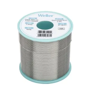 Weller Wire, 1mm Lead Free Solder, 217-221°C Melting Point - T0051386899 product image