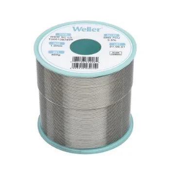 Weller Wire, 1mm Lead Free Solder, 233°C Melting Point - T0051387899 product image