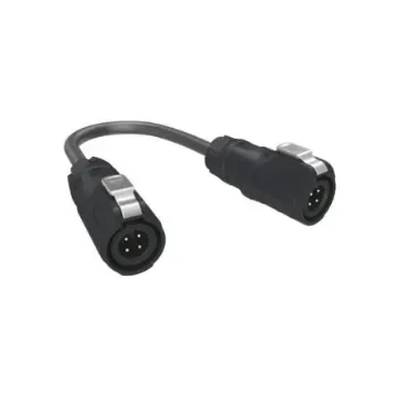 Amphenol Communications Solutions Straight Male M12 to Male M12 Sensor Actuator Cable, 1m - MRDAP04CBPA00 product image