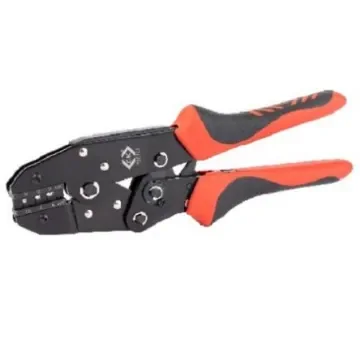 CK Ratchet Crimping Pliers Hand Crimp Tool for MC3 Solar Connector Contacts, MC4 Solar Connector Contacts - T3671A product image
