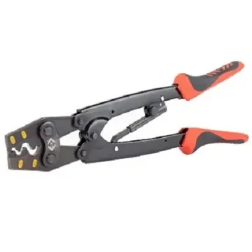 CK Ratchet Crimping Pliers Hand Crimp Tool for Uninsulated Terminals - T3676A product image