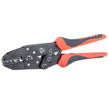 CK Ratchet Crimping Pliers Hand Crimp Tool for Uninsulated Terminals - T3697A product image