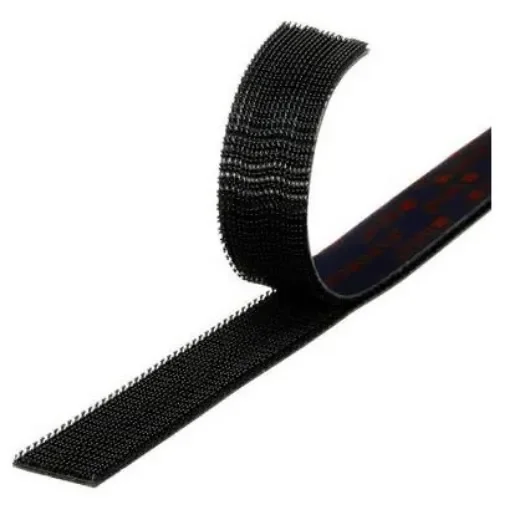 3M Black Reclosable Fastener, 25.4mm x 45.7m - SJ3550CF 25X45.7 product image