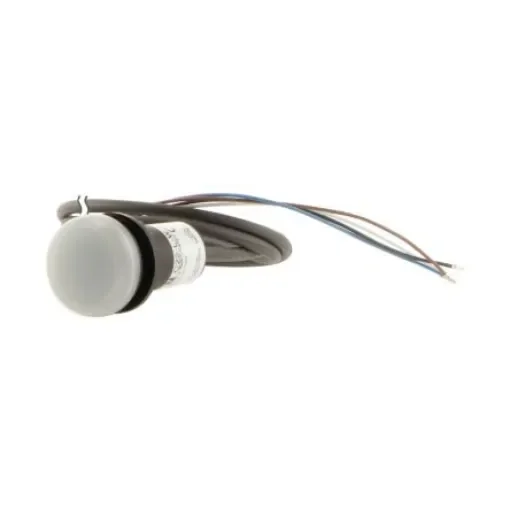 Eaton, Panel Mount White LED Indicator, 22.5mm Cutout, Round - 185147 C22-L-W-24-P65 product image