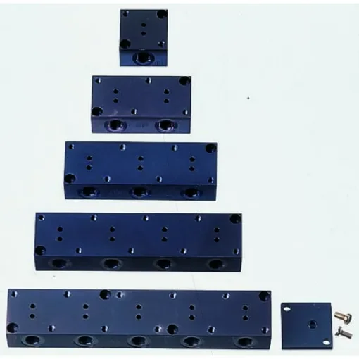 Burkert Solenoid Valve 4-Way Manifold for use with 6014 Solenoid Valve - 005287 product image