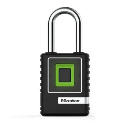 Master Lock Fingerprint Weatherproof Padlock, 9mm Shackle - 4901EURDLHCC product image