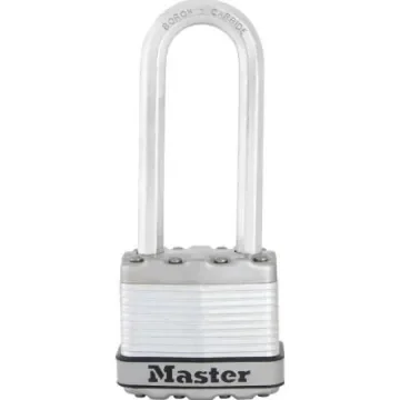 Master Lock Key Weatherproof Steel Padlock, 8mm Shackle - M1EURDLJ product image