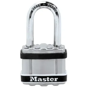 Master Lock Key Weatherproof Steel Padlock, 8mm Shackle - M1STS product image