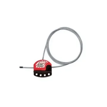 Master Lock 4-Lock Steel, Thermoplastic Cable Lockout - S806 product image
