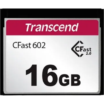 Transcend CFast Card, 16GB - TS16GCFX602 product image