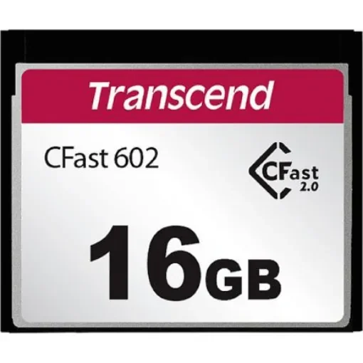 Transcend CFast Card, 16GB - TS16GCFX602 product image