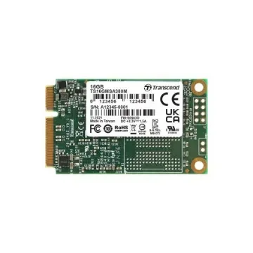 Transcend MSA380M mSATA 16 GB Internal SSD - TS16GMSA380M product image