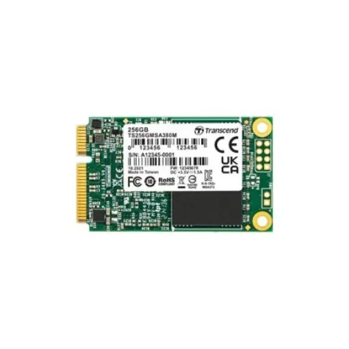 Transcend MSA380M mSATA 256 GB Internal SSD Drive - TS256GMSA380M product image