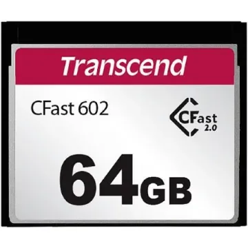 Transcend CFast Card, 64GB - TS64GCFX602 product image