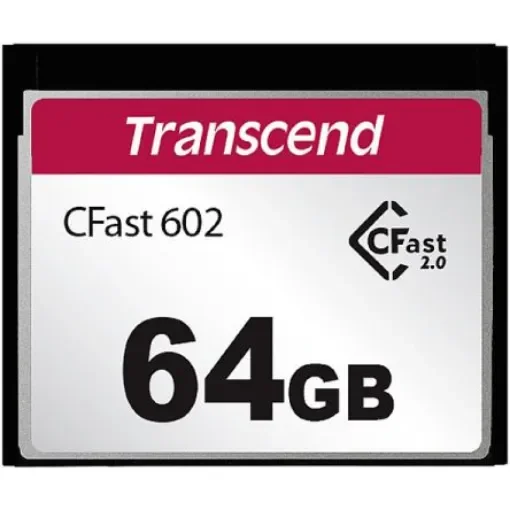 Transcend CFast Card, 64GB - TS64GCFX602 product image