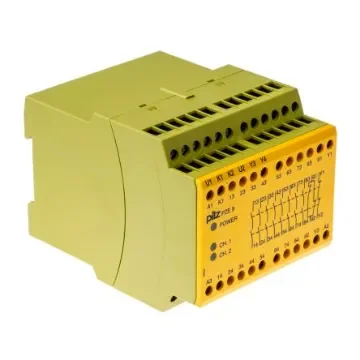 Pilz PNOZ X PZE 9 Expansion Module Safety Relay, 24V dc, Dual-Channel, 8 Safety Contacts - 774150 product image