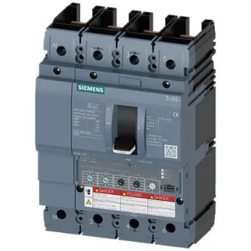 Siemens, Sentron MCCB Molded Case Circuit Breaker 4P 250A, Breaking Capacity 3 kA - 3VA6225-6HM41-0AA0 product image