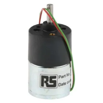 McLennan Servo Supplies Geared DC Geared Motor, 12 V dc, 3.8 Ncm, 40 rpm, 4mm Shaft Diameter - 1271-12-43 product image