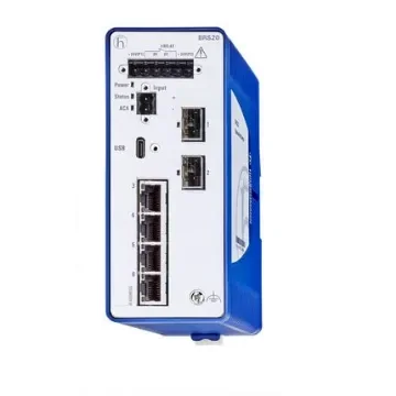 Hirschmann Managed Switch 6 Port Ethernet Switch - BRS20-0600Z6Z6-TTCY99HHSESXX.X.XX product image