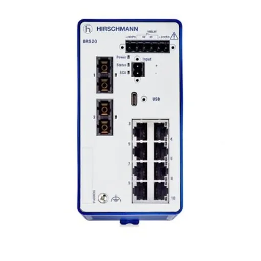 Hirschmann Managed Switch 10 Port Ethernet Switch - BRS20-1000S2S2-TTCY99HHSESXX.X.XX product image