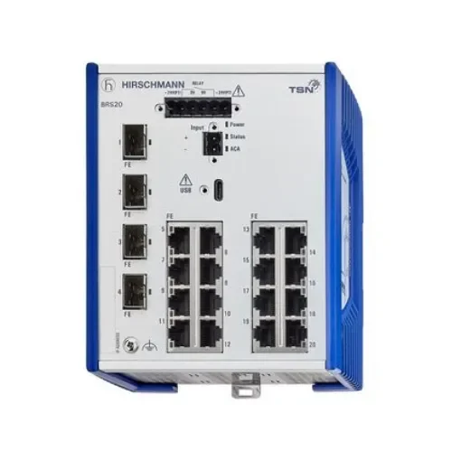 Hirschmann Managed Switch 20 Port Ethernet Switch - BRS20-2000ZZZZ-TTDY99HHSESXX.X.XX product image