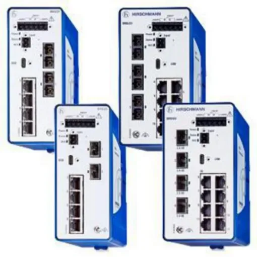 Hirschmann Managed Switch 12 Port Ethernet Switch - BRS32-0804OOOO-SPCY99HHSESXX.X.XX product image