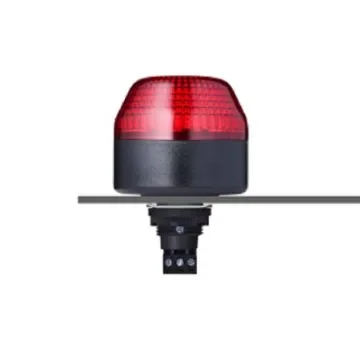 AUER Signal IBL Series Red Multiple Effect Beacon, 230-240 V ac, Panel Mount, LED Bulb, IP65 - 802502313 product image