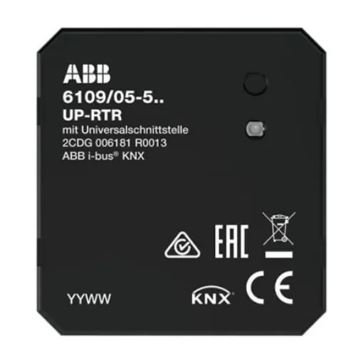 ABB Universal Input Room Temperature Controller for Use with KNX Bus System - 2CKA006181A0013 product image